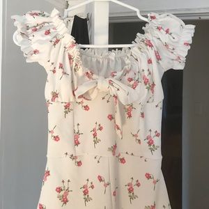 Missguided Milkmaid Romper 💜